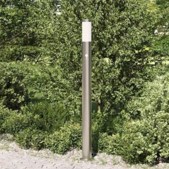 Verlichting*vidaXL Bolderverlichting met sensor 110 cm roestvrij staal IP44