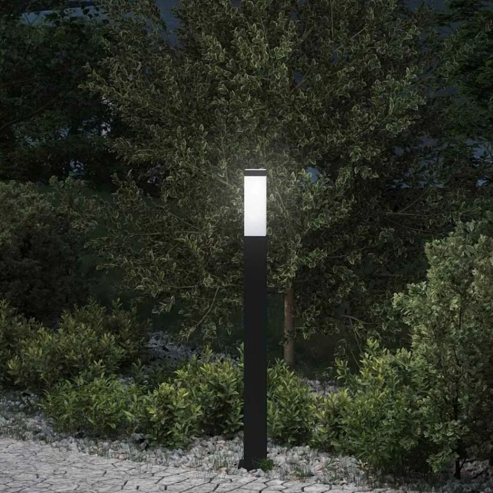 Verlichting*vidaXL Bolderverlichting 80 cm Zwart IP44