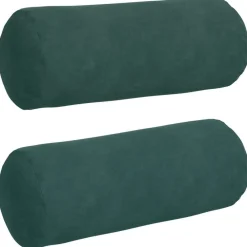 Bolster Kussens 2 stuks Ø 15 x 40 cm Cordstof>vidaXL Online