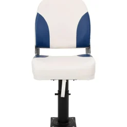 Voertuigonderdelen & -Accessoires*vidaXL Bootstoel 1 set inklapbaar 41x36x48 cm Blauw en wit