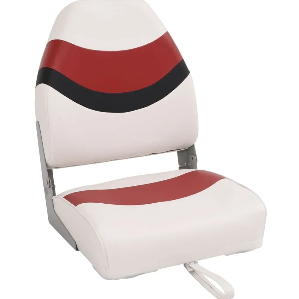 Bootstoelen 2 st inklapbaar met hoge rugleuning 44x38x55 cm>vidaXL Clearance