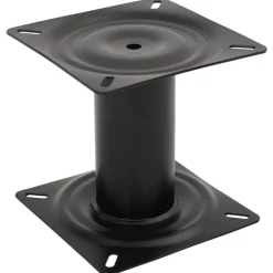 Bootstoelpoot 18 cm staal zwart>vidaXL Discount