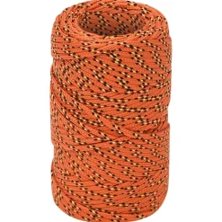 Bouwbeslag*vidaXL Boottouw 2 mm 25 m polypropyleen Oranje