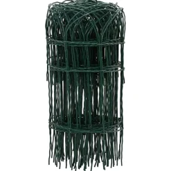 Borderafscheiding 10x0,4 m gepoedercoat ijzer>vidaXL Sale