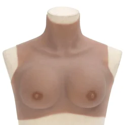 Kleding & Accessoires*vidaXL Borstprothese B-cup silicone Tan