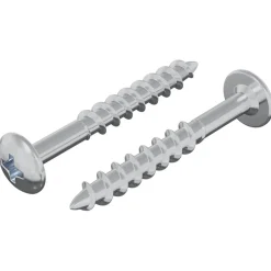 Bouwbeslag*vidaXL Bout 2 pcs Zilver 9,8 x 35 mm IJzer