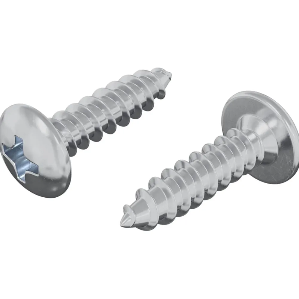 Bouwbeslag*vidaXL Bout 2 pcs Zilver M4 x 16 mm Staal
