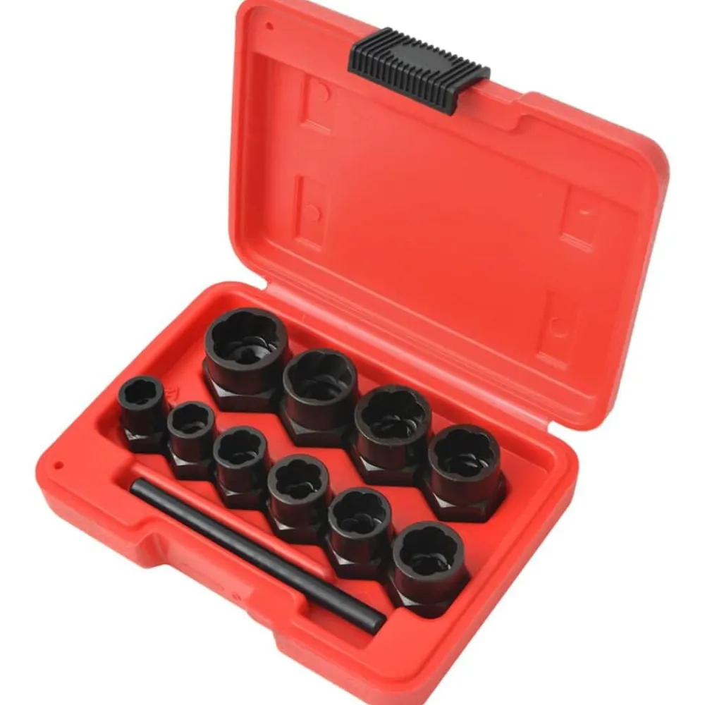 Boutverwijdering set 11-delig staal>vidaXL Outlet