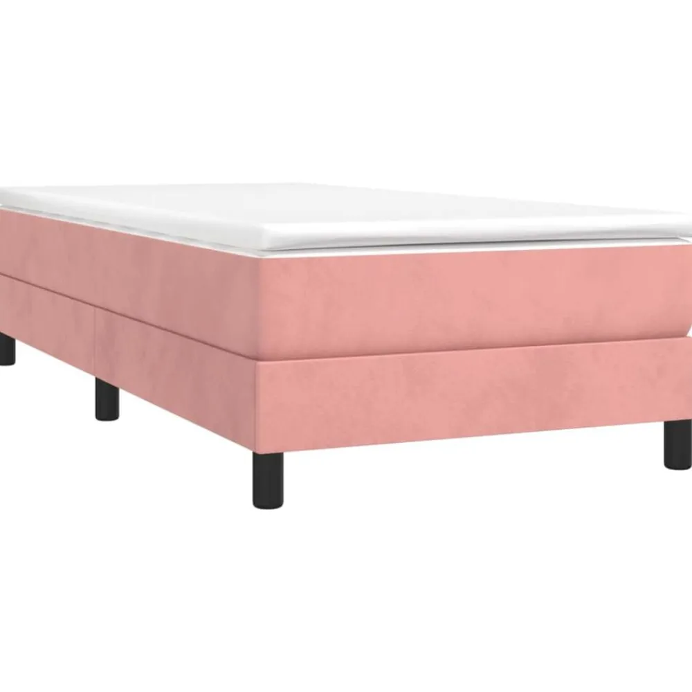 Boxspring bed fluweel 80x200 cm>vidaXL Sale
