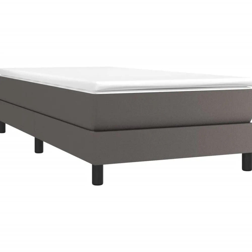 Boxspring bed kunstleer 80x200 cm>vidaXL Hot