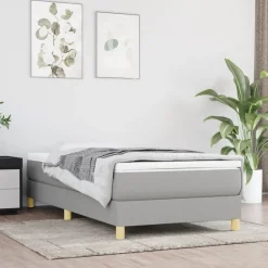 Boxspring bed 80x200 cm stof>vidaXL Outlet