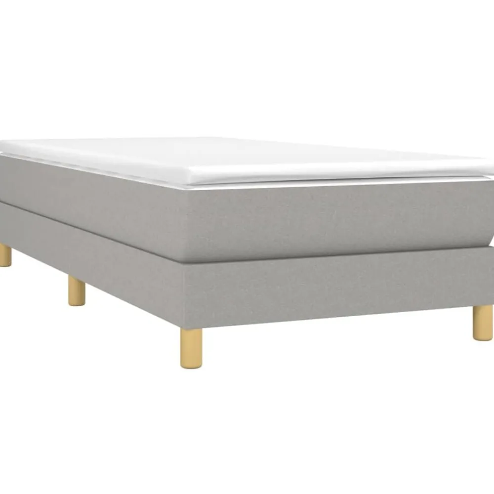 Boxspring bed 80x200 cm stof>vidaXL Outlet