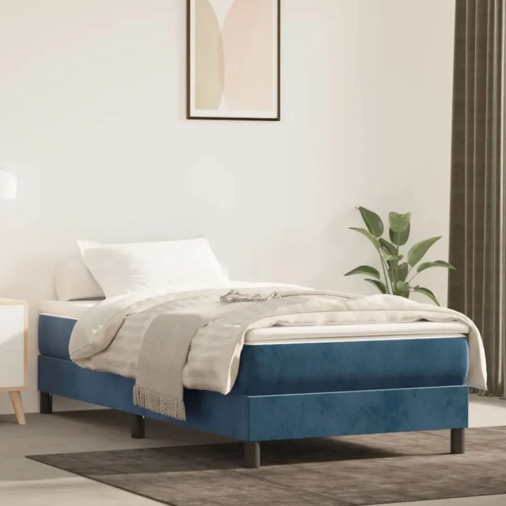 Boxspring bed 80x200 cm fluweel>vidaXL Clearance