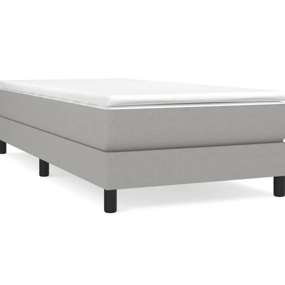 Boxspring bed 80x200 cm stof>vidaXL Hot