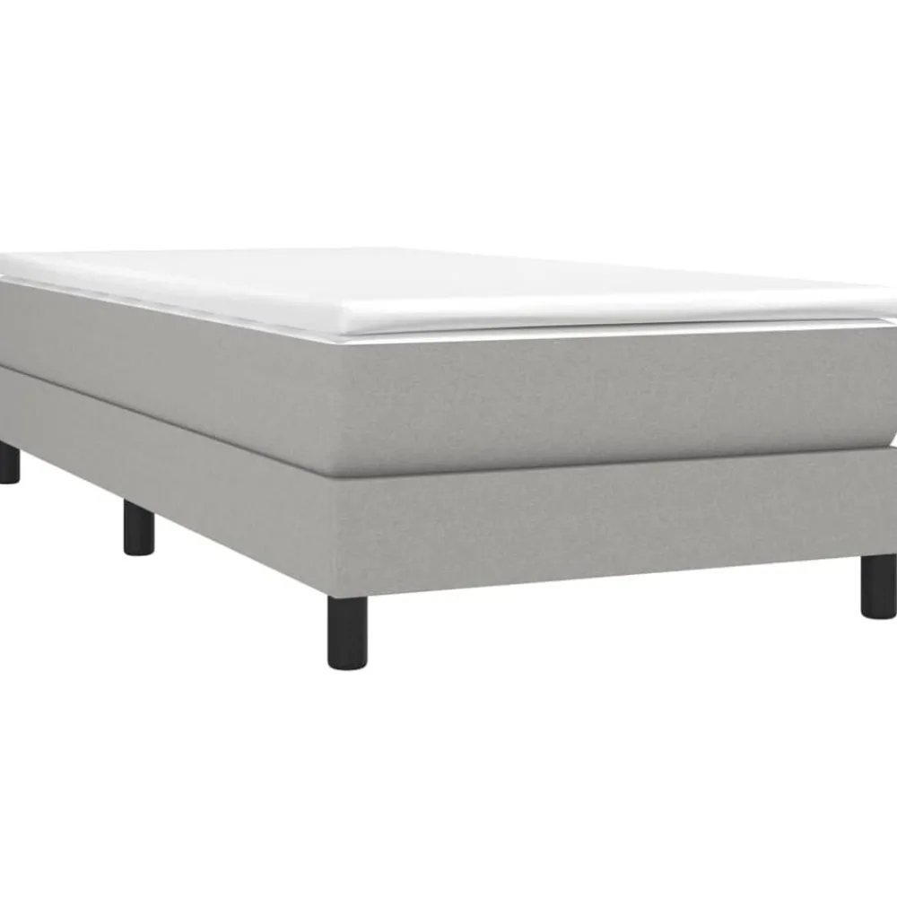 Boxspring bed 80x200 cm stof>vidaXL Hot