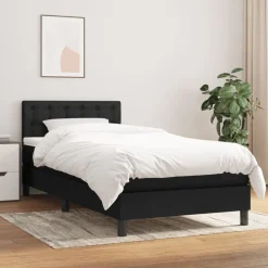 Boxspring met matras stof 80x200 cm>vidaXL Online