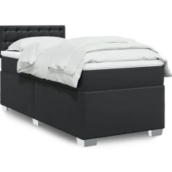 Boxspring met matras kunstleer 80x200 cm>vidaXL Clearance