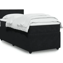 Boxspring met matras fluweel 80x200 cm>vidaXL Online