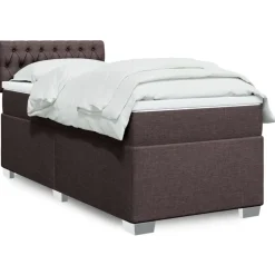 Boxspring met matras stof 80x200 cm>vidaXL Online