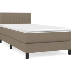 Boxspring met matras stof 80x200 cm>vidaXL New