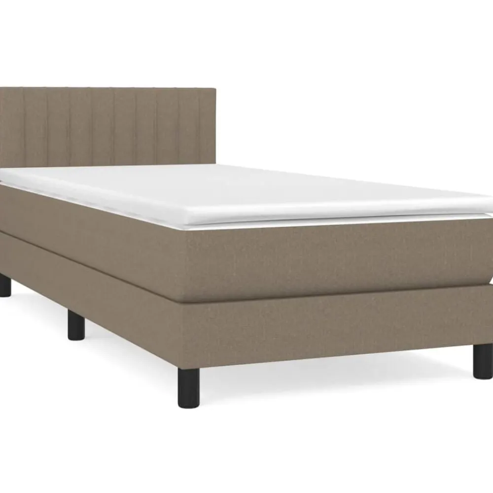 Boxspring met matras stof 80x200 cm>vidaXL New