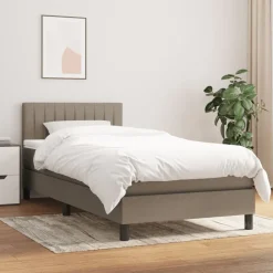 Boxspring met matras stof 80x200 cm>vidaXL New