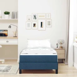 Boxspringbed met matras 80 x 200 cm Stof><noscript><img width=