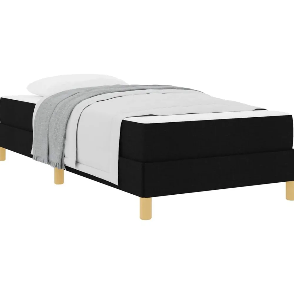 Boxspringbed met matras 80 x 200 cm Stof>vidaXL New