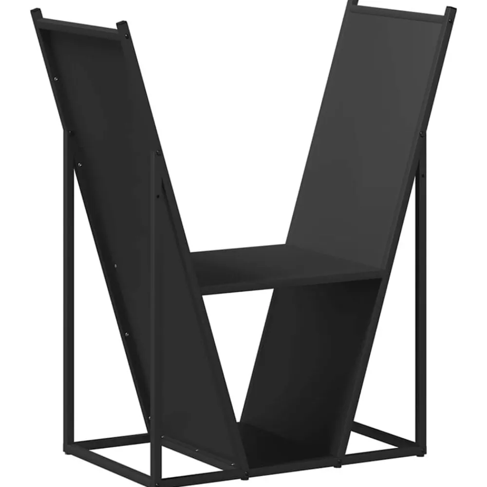 Brandhoutrek 69,5x35x81 cm koudgewalst staal>vidaXL Online
