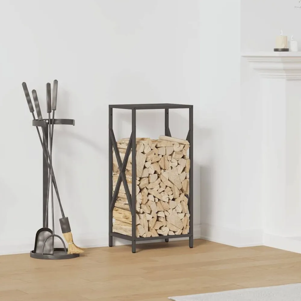 Brandhoutrek 34x25x70 cm koudgewalst staal>vidaXL Outlet