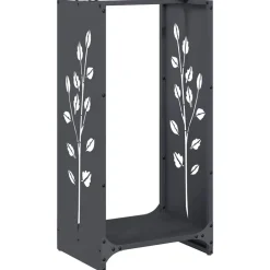 Brandhoutrek 40x30x80 cm koudgewalst staal>vidaXL Discount