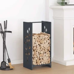 Brandhoutrek 40x30x80 cm koudgewalst staal>vidaXL Discount