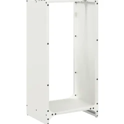 Houtkachel- & Haardaccessoires*vidaXL Brandhoutrek 40x30x80 cm koudgewalst staal Wit