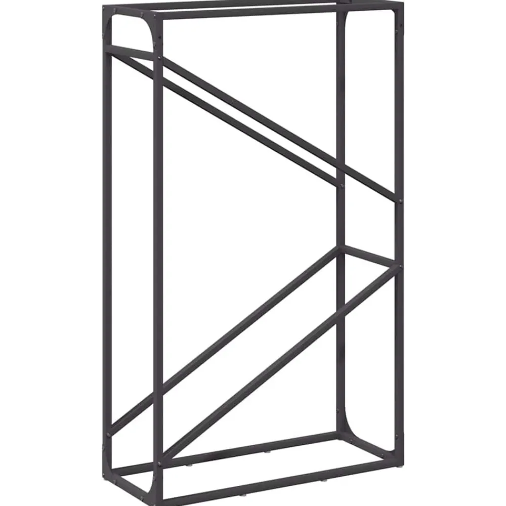 Brandhoutrek 60x25x100 cm koudgewalst staal>vidaXL Clearance