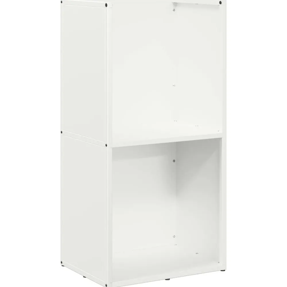 Houtkachel- & Haardaccessoires*vidaXL Brandhoutrek 40x30x80 cm koudgewalst staal Wit
