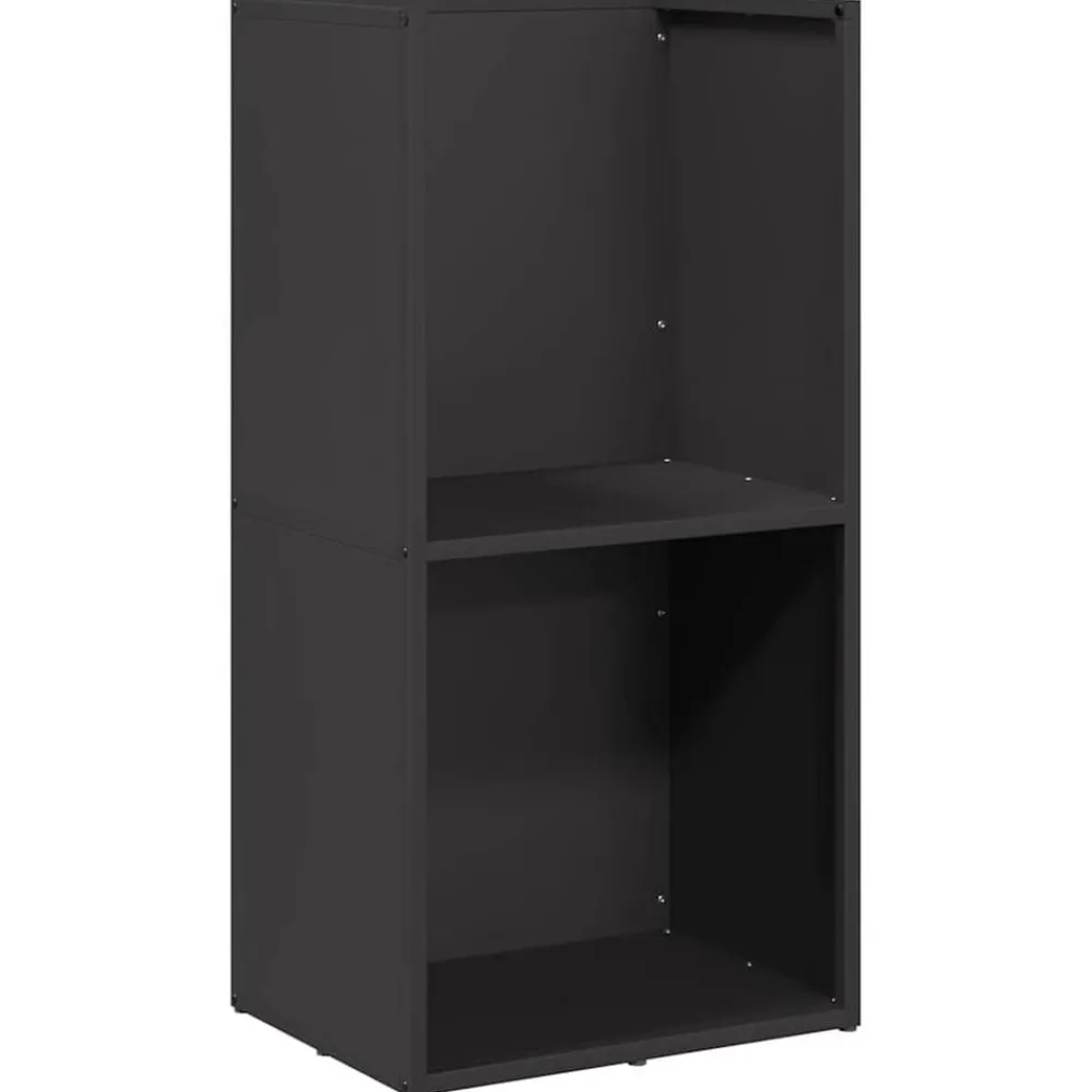 Houtkachel- & Haardaccessoires*vidaXL Brandhoutrek 40x30x80 cm koudgewalst staal Zwart