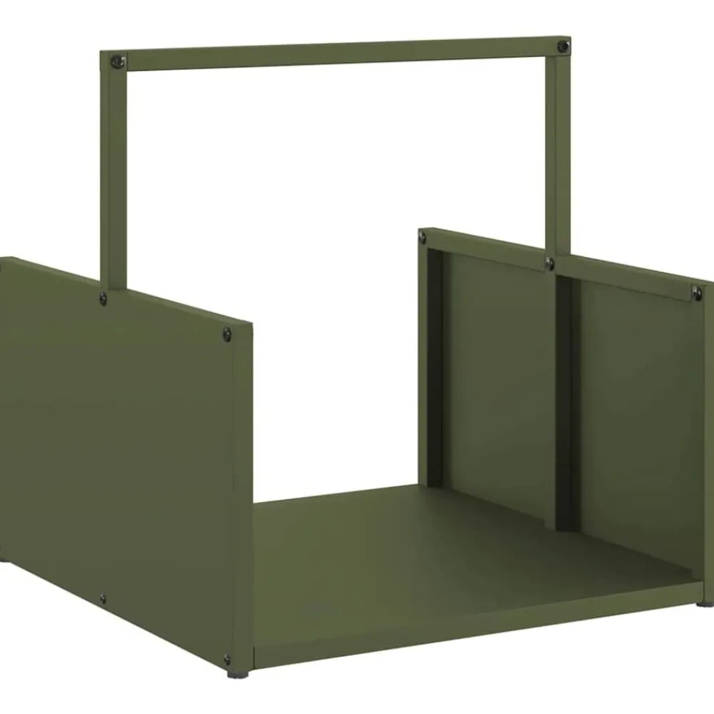 Brandhoutrek 40x40x40 cm koudgewalst staal>vidaXL Clearance