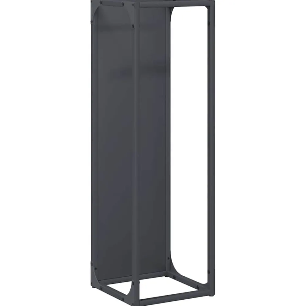 Brandhoutrek 25x25x80 cm koudgewalst staal kleurig>vidaXL Outlet