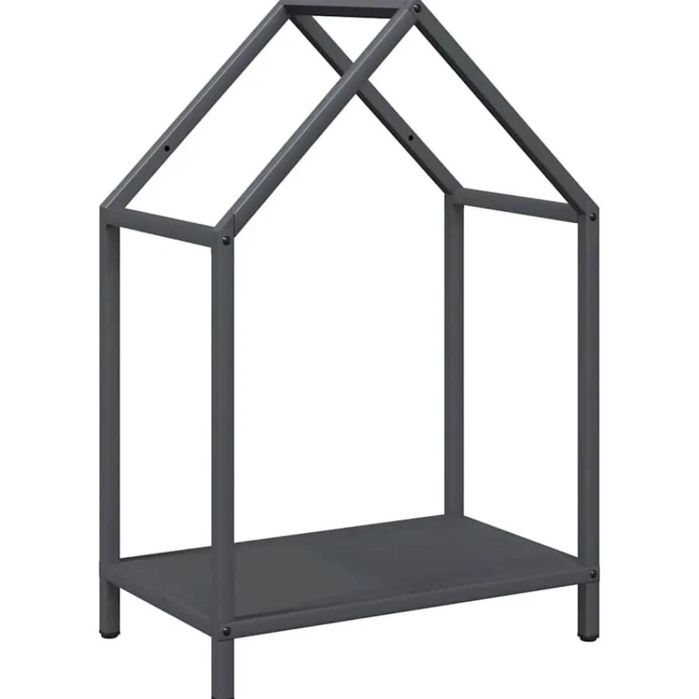 Brandhoutrek 40x25x60 cm koudgewalst staal kleurig>vidaXL New