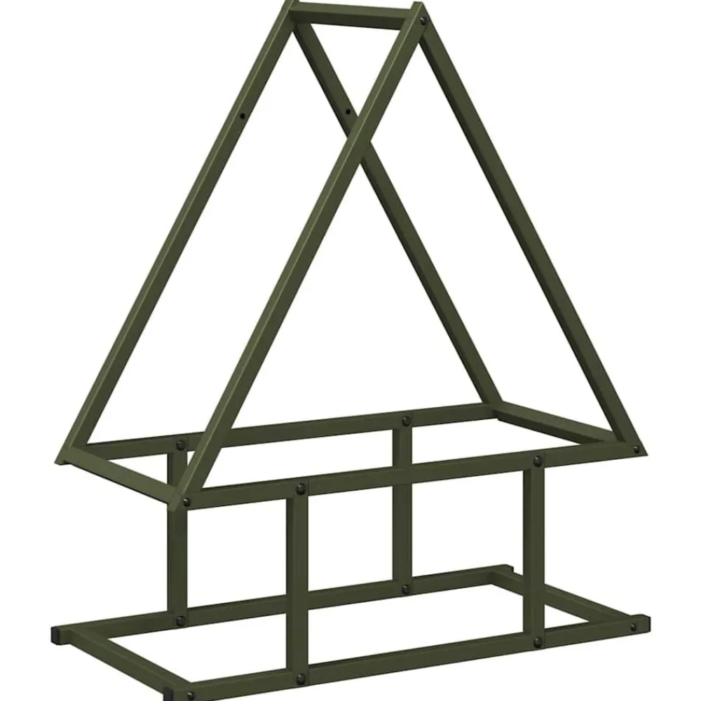 Brandhoutrek 50x25x60 cm koudgewalst staal>vidaXL Discount