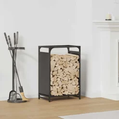 Brandhoutrek 44x28x65 cm koudgewalst staal>vidaXL Clearance