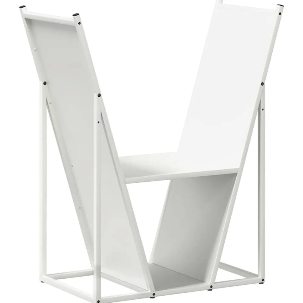 Brandhoutrek 69,5x35x81 cm koudgewalst staal>vidaXL New