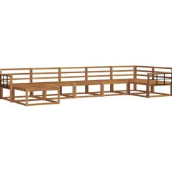 Meubelsets*vidaXL Buiten bankenset 7 pcs Massief Acaciahout Naturel