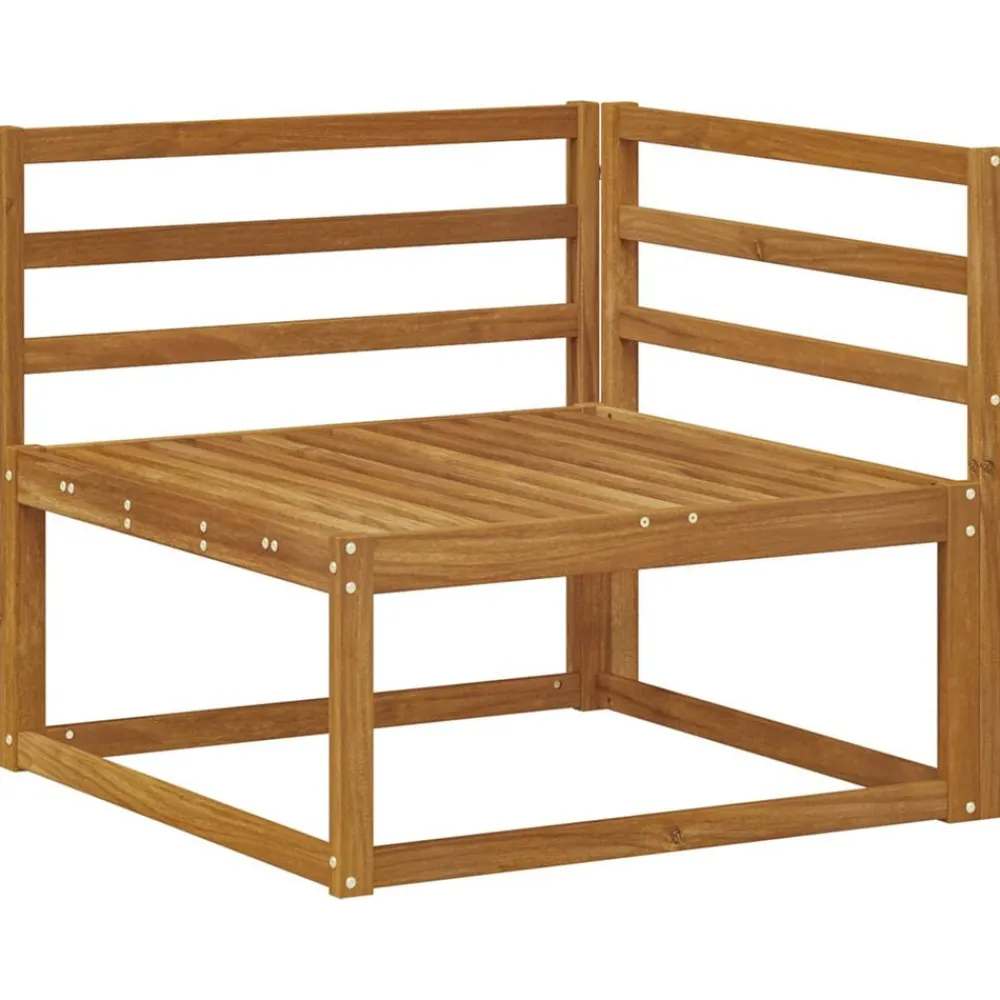 Buiten bankenset 7 pcs Massief Acaciahout>vidaXL Clearance