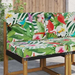Woon- & Tuinaccessoires*vidaXL Buiten bankkussen 2 pcs Polyester kleurrijk