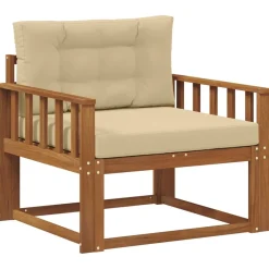 Buiten Midden Sofa Massief Acaciahout Naturel>vidaXL Online