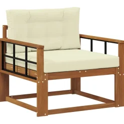 Buiten Midden Sofa Massief Acaciahout Naturel>vidaXL Online