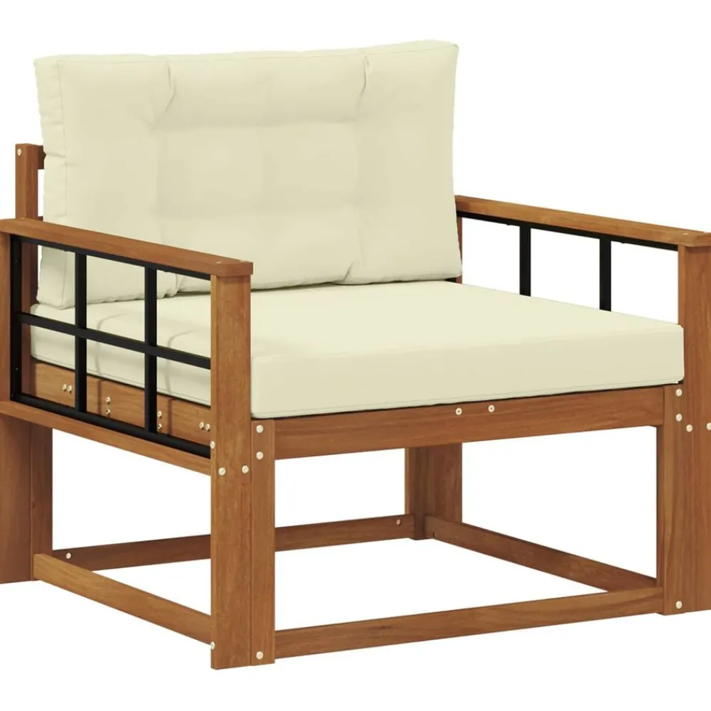 Buiten Midden Sofa Massief Acaciahout Naturel>vidaXL Online