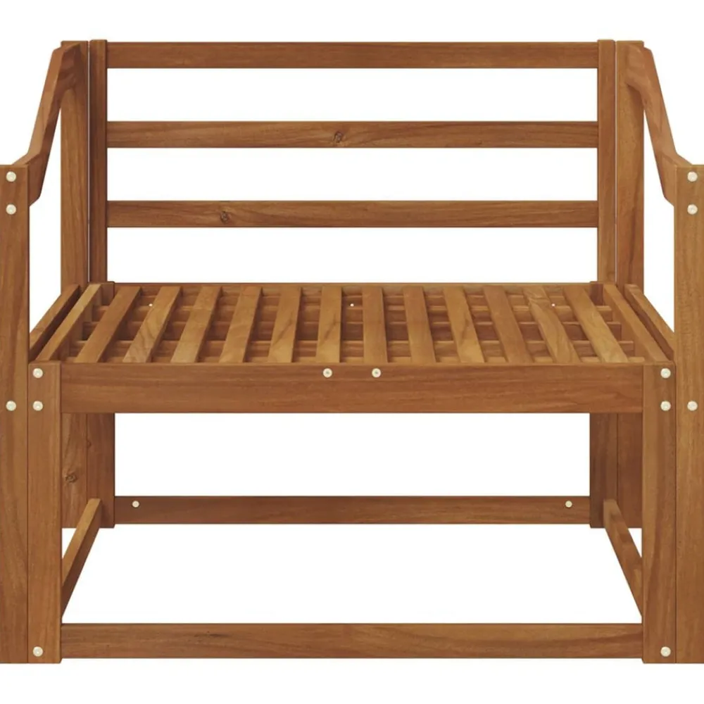 Buiten Midden Sofa Massief Acaciahout>vidaXL Online