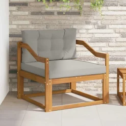 Buiten Midden Sofa Massief Acaciahout Naturel>vidaXL Hot